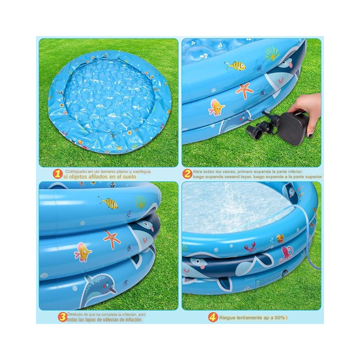 Piscina Inflable Infantil 60cm