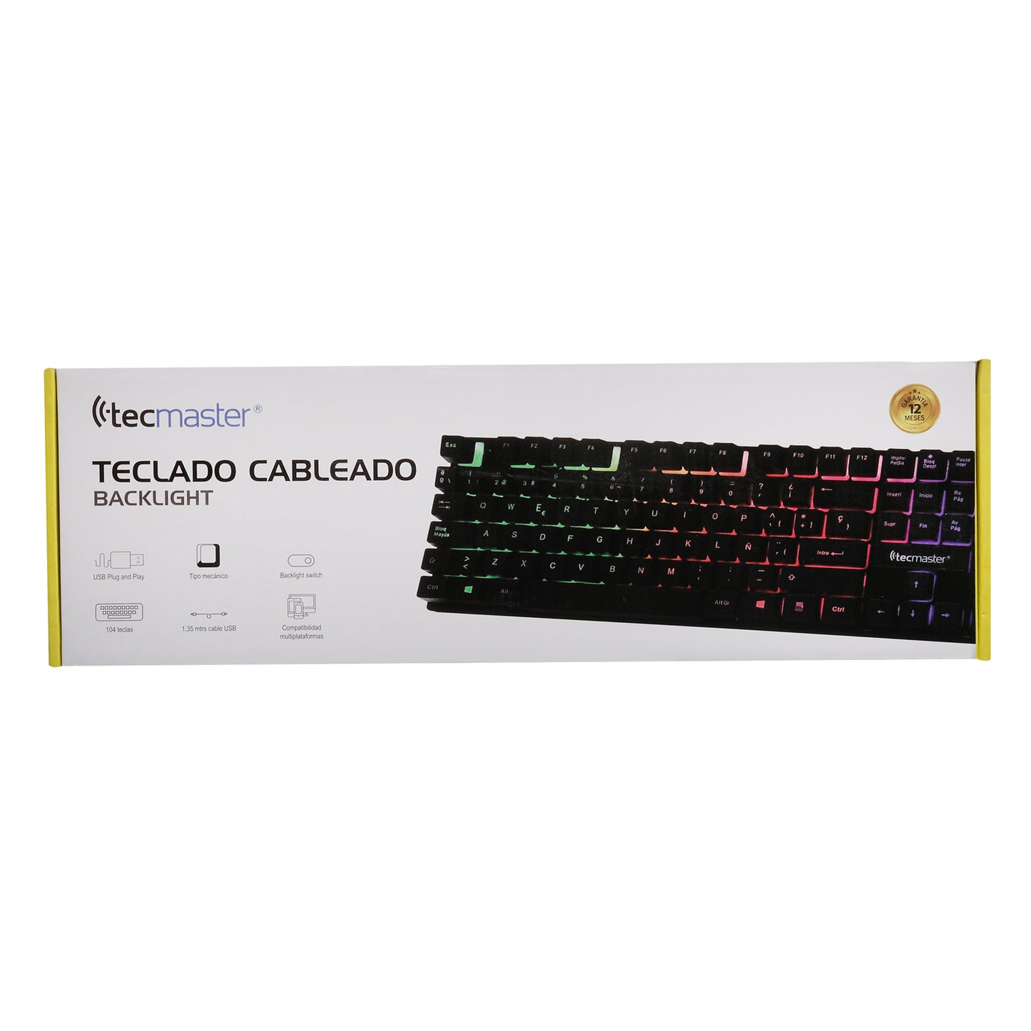 Teclado Gamer Retroiluminado