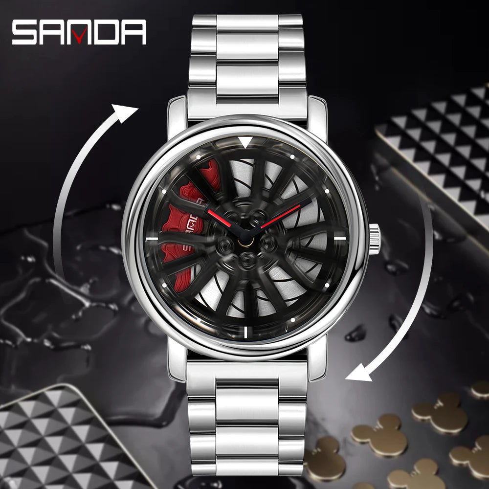 Reloj de Rin de auto SANDA