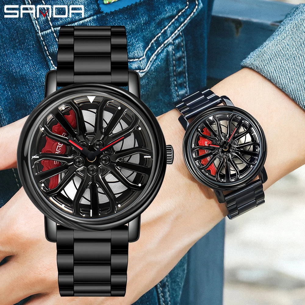 Reloj de Rin de auto SANDA