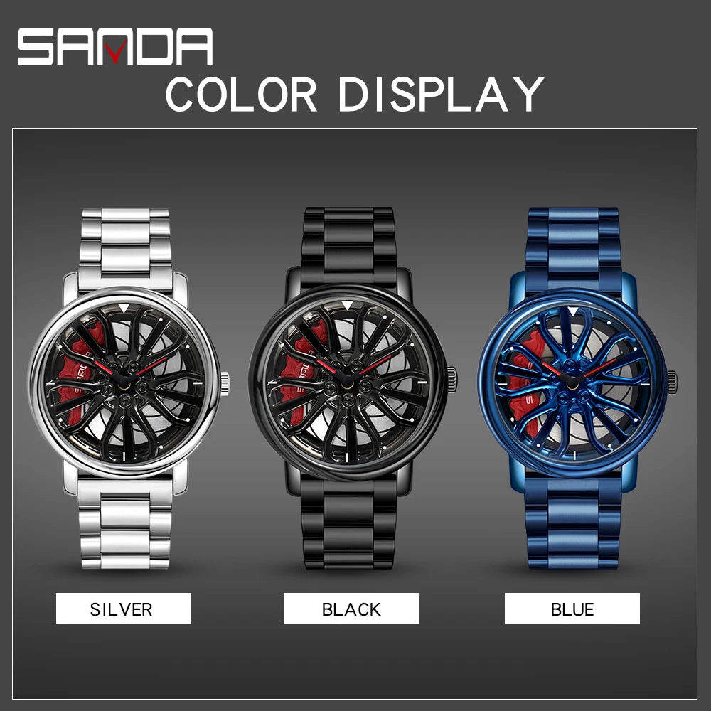 Reloj de Rin de auto SANDA