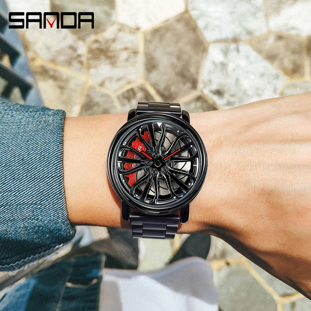 Reloj de Rin de auto SANDA