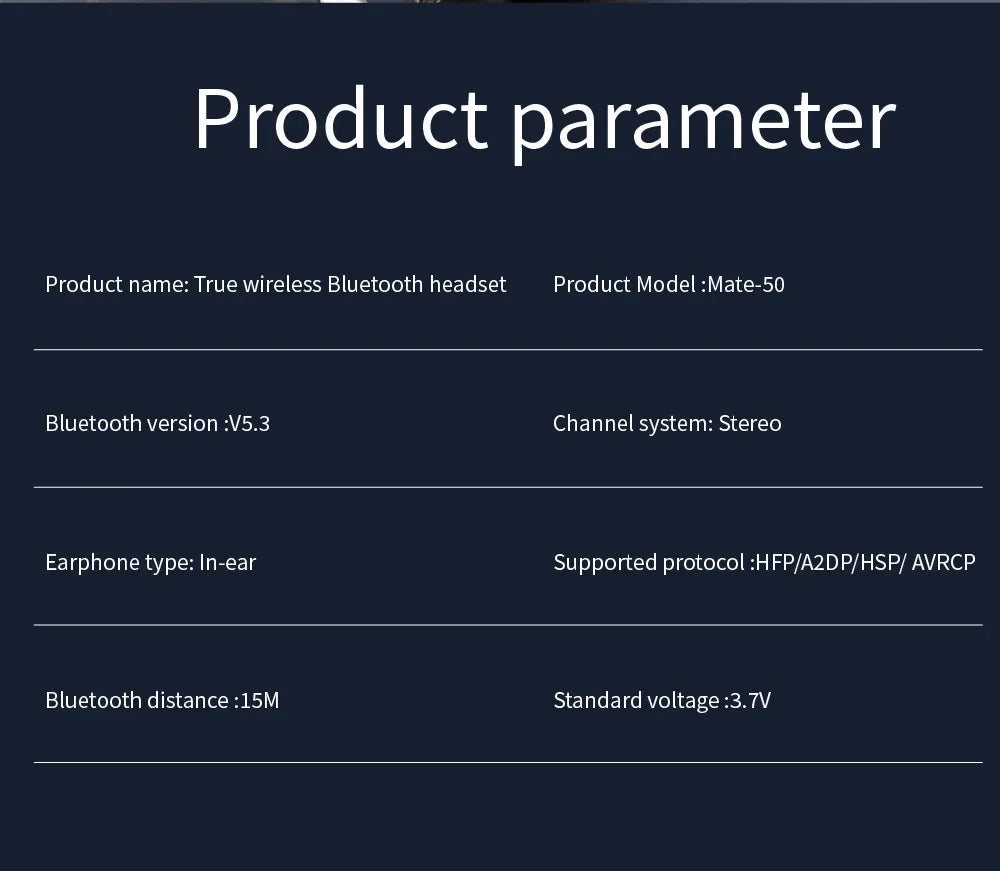 Auriculares Bluetooth XIAOMI Mate 50